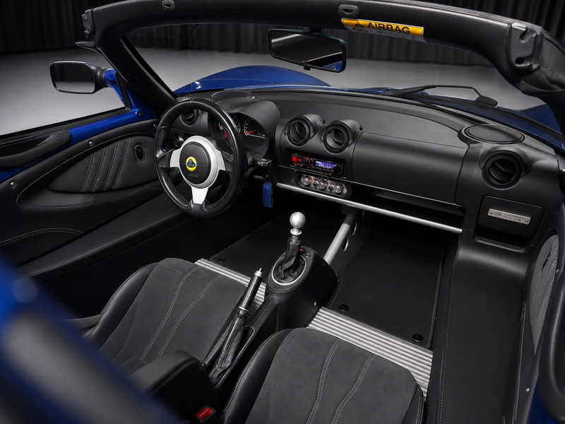 Lotus Elise Sport 220 - Metallic Blue, Alcantara, Jantes forg. — photo 14