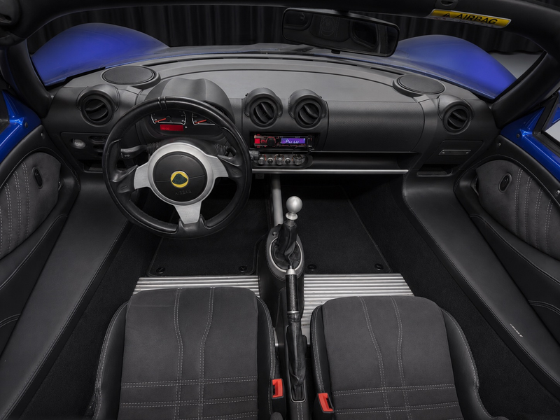 Lotus Elise Sport 220 - Metallic Blue, Alcantara, Jantes forg. — photo 8