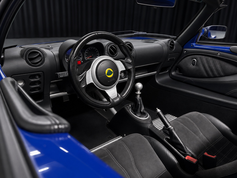 Lotus Elise Sport 220 - Metallic Blue, Alcantara, Jantes forg. — photo 9