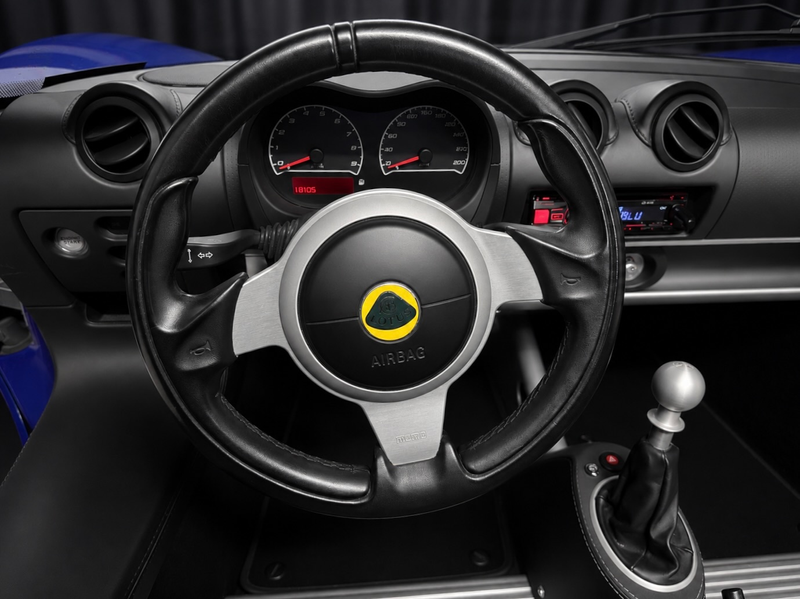 Lotus Elise Sport 220 - Metallic Blue, Alcantara, Jantes forg. — photo 12
