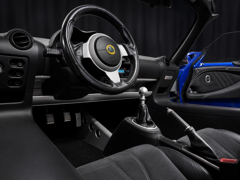 Lotus Elise Sport 220 - Metallic Blue, Alcantara, Jantes forg. — photo 11