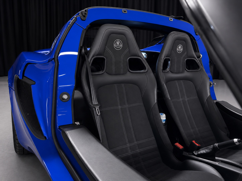 Lotus Elise Sport 220 - Metallic Blue, Alcantara, Jantes forg. — photo 15