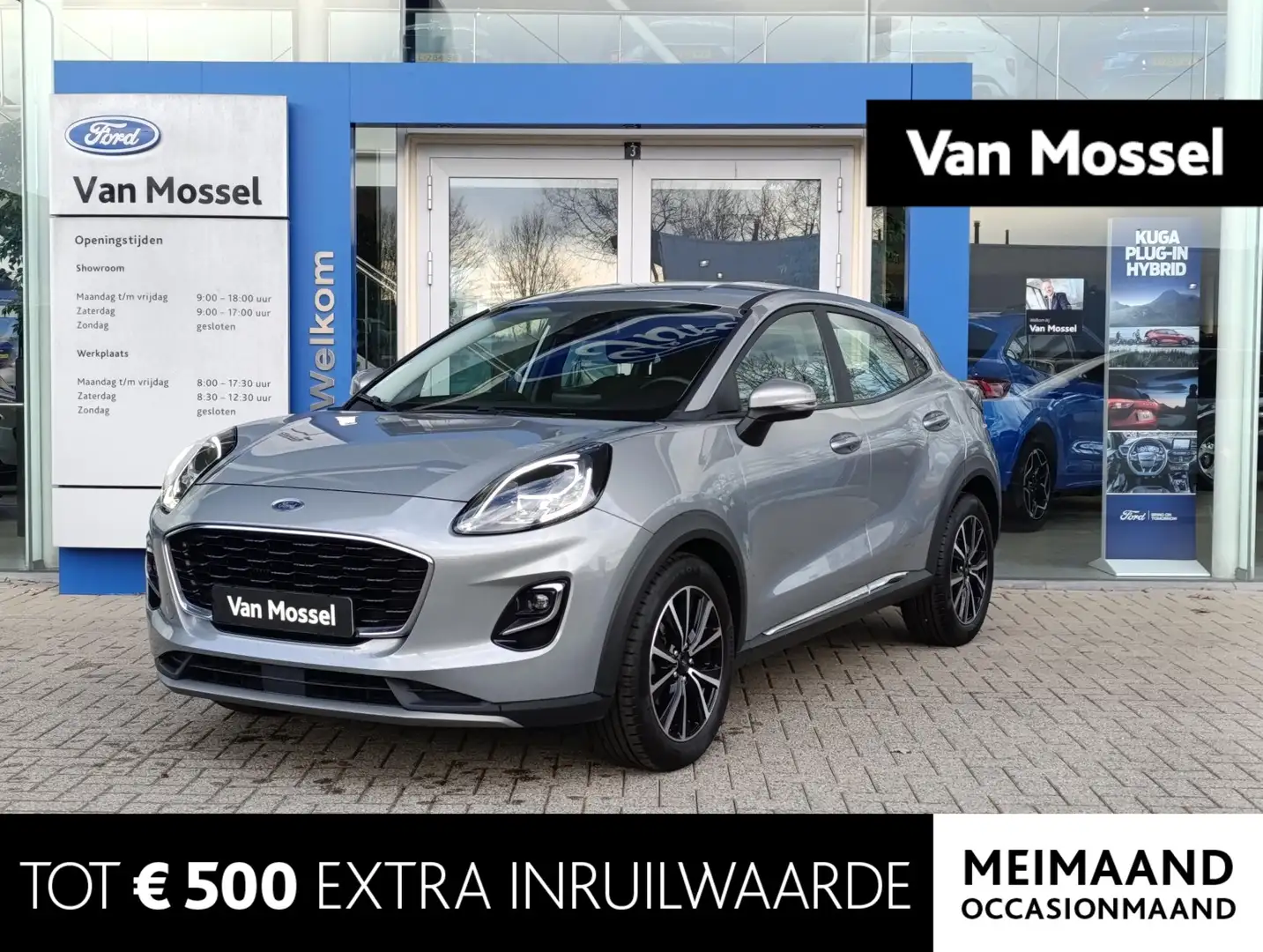 Ford Puma 1.0 EcoBoost Hybrid Titanium Navigatie | Cruise co Gris - 1