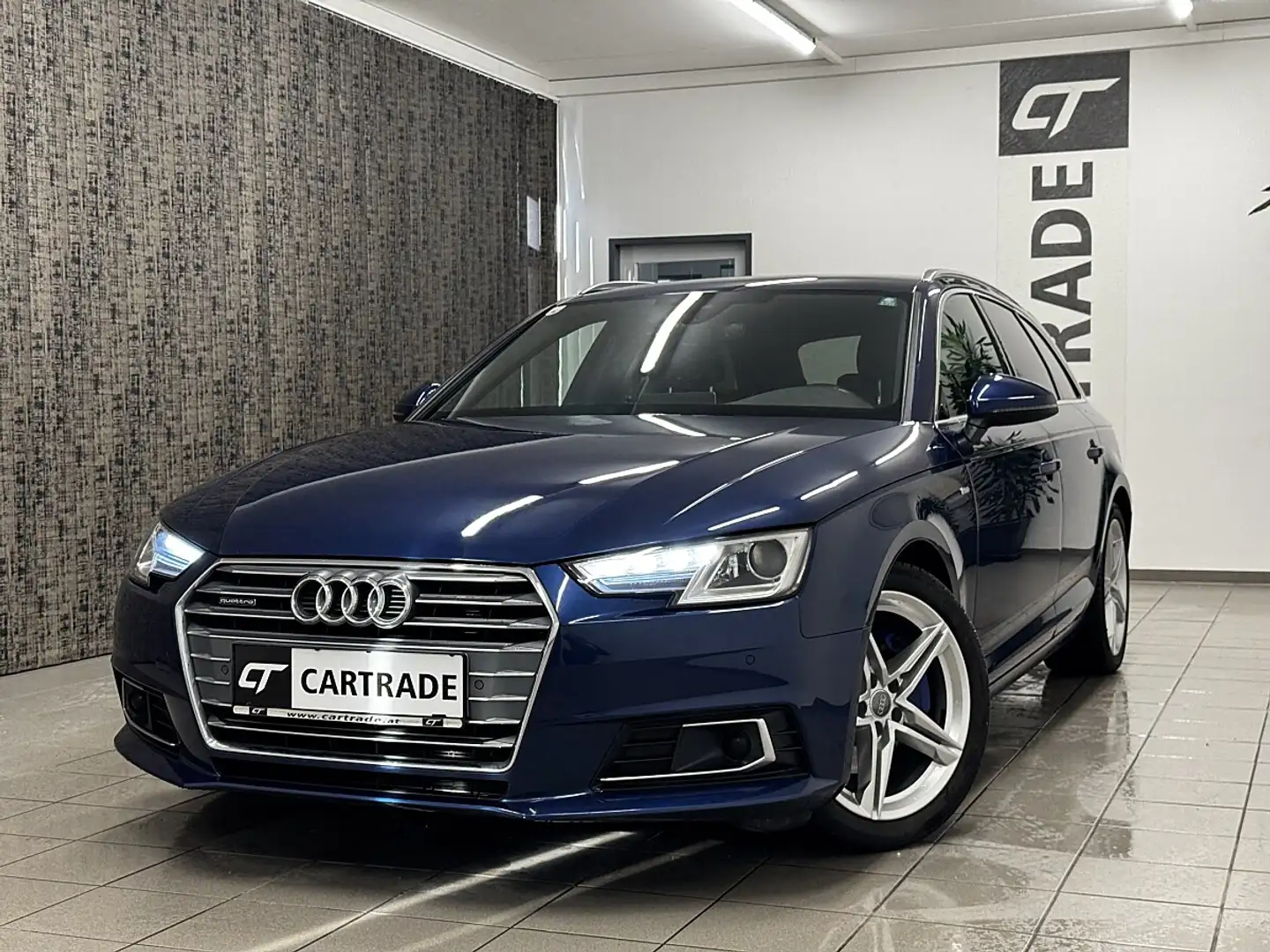Audi A4 Avant 2,0 TDI quattro Sport S-tronic SPORTPAKET... Blau - 1