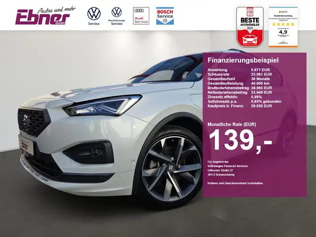 Seat Tarraco FR e Hybrid 245PS PHEV DSG AHK+360GRAD+ASSIST XL+M