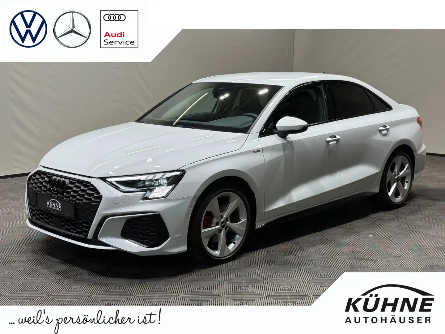 Audi A3 2x S-Line 35 TDI | MATRIX NAVI B&O Wit - 1