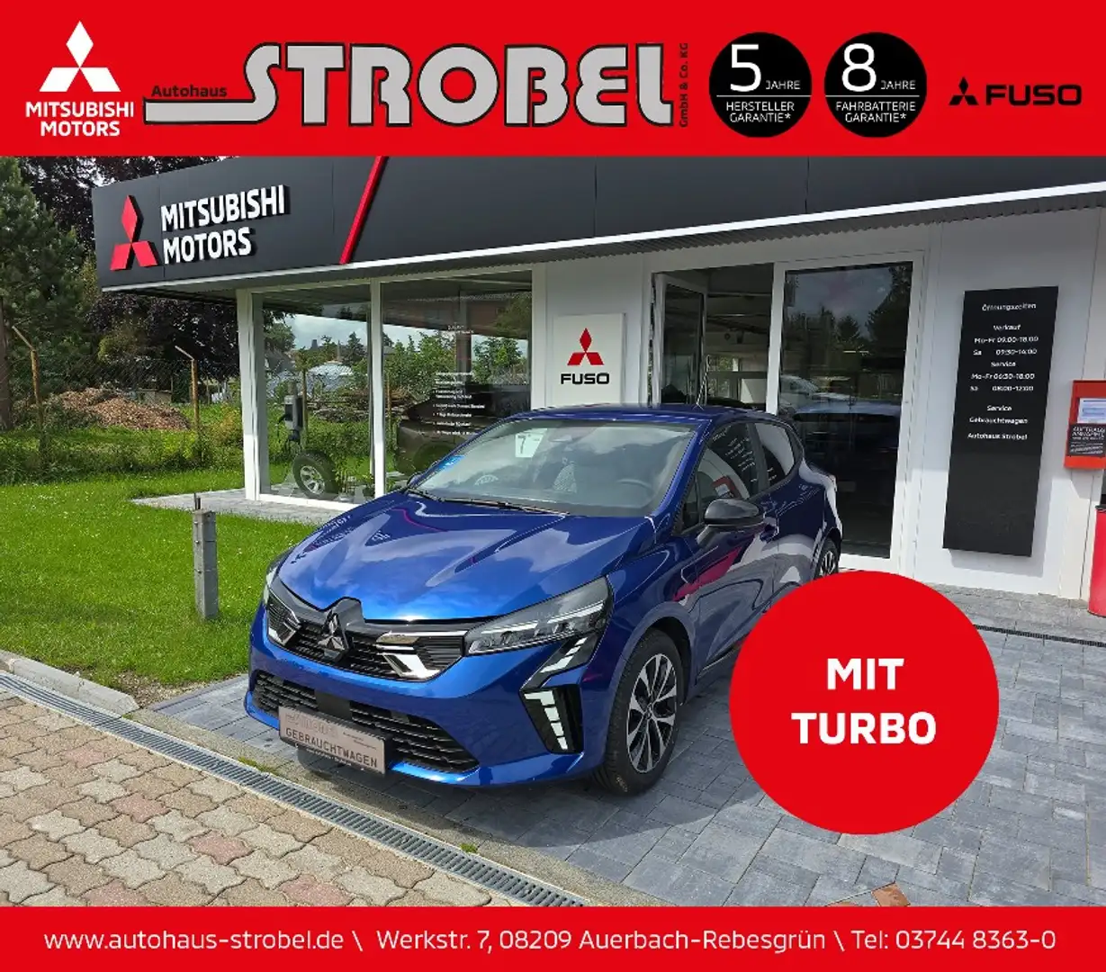 Mitsubishi Colt PLUS 1.0T *SITZHEIZUNG*RÜCKFAHRKAMERA* Blau - 1