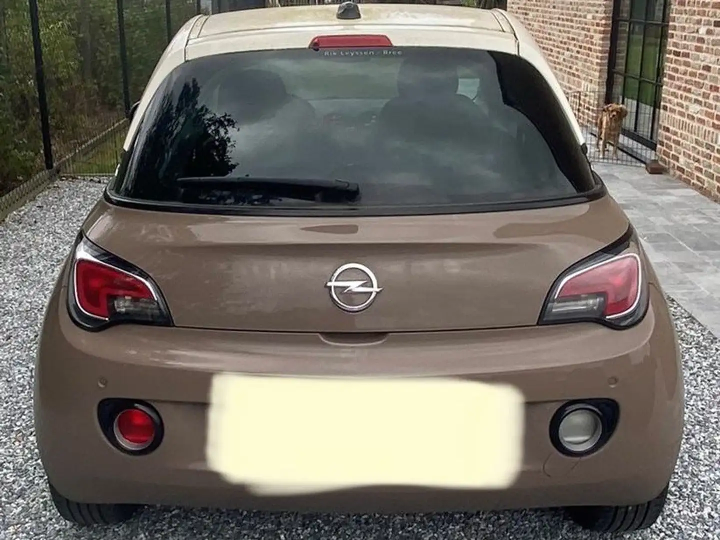 Opel Adam Adam 1.2 MET ACHTERUIT PARKEERSENSOREN-REGENSENSOR Brun - 2