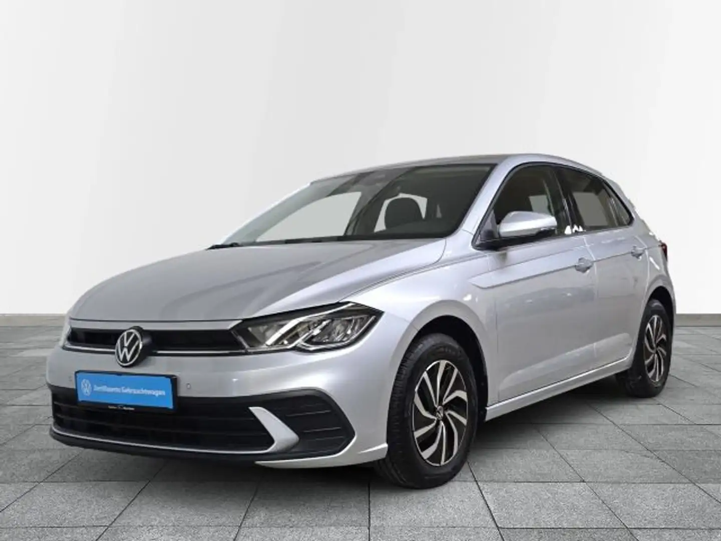Volkswagen Polo 1.0 TSI Life DSG+LED+VIRT.COCKPIT+ALU Zilver - 1