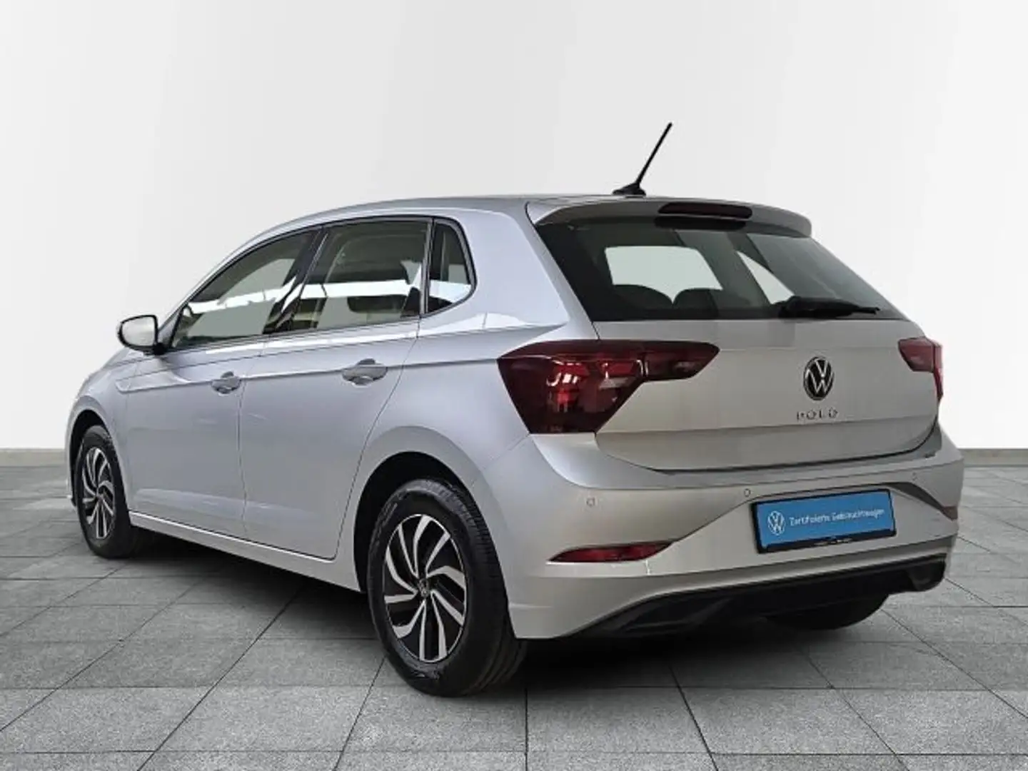 Volkswagen Polo 1.0 TSI Life DSG+LED+VIRT.COCKPIT+ALU Zilver - 2