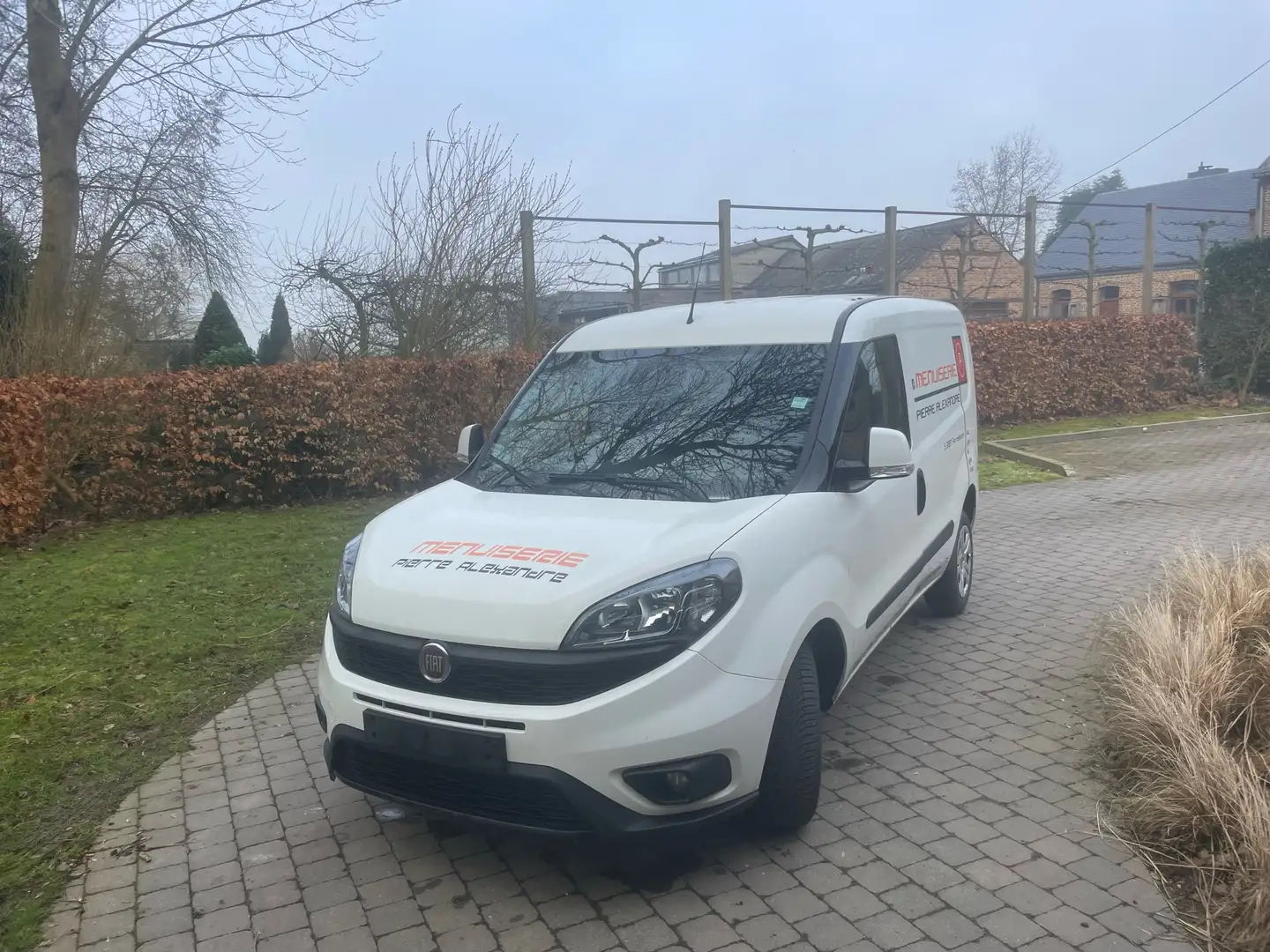 Fiat Doblo utilitaire Blanc - 1