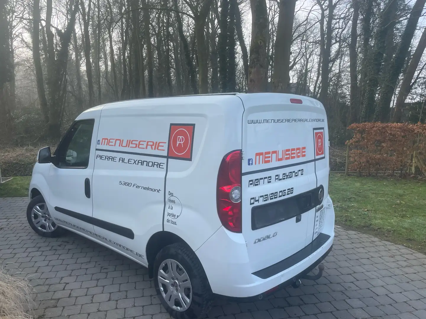 Fiat Doblo utilitaire Blanc - 2