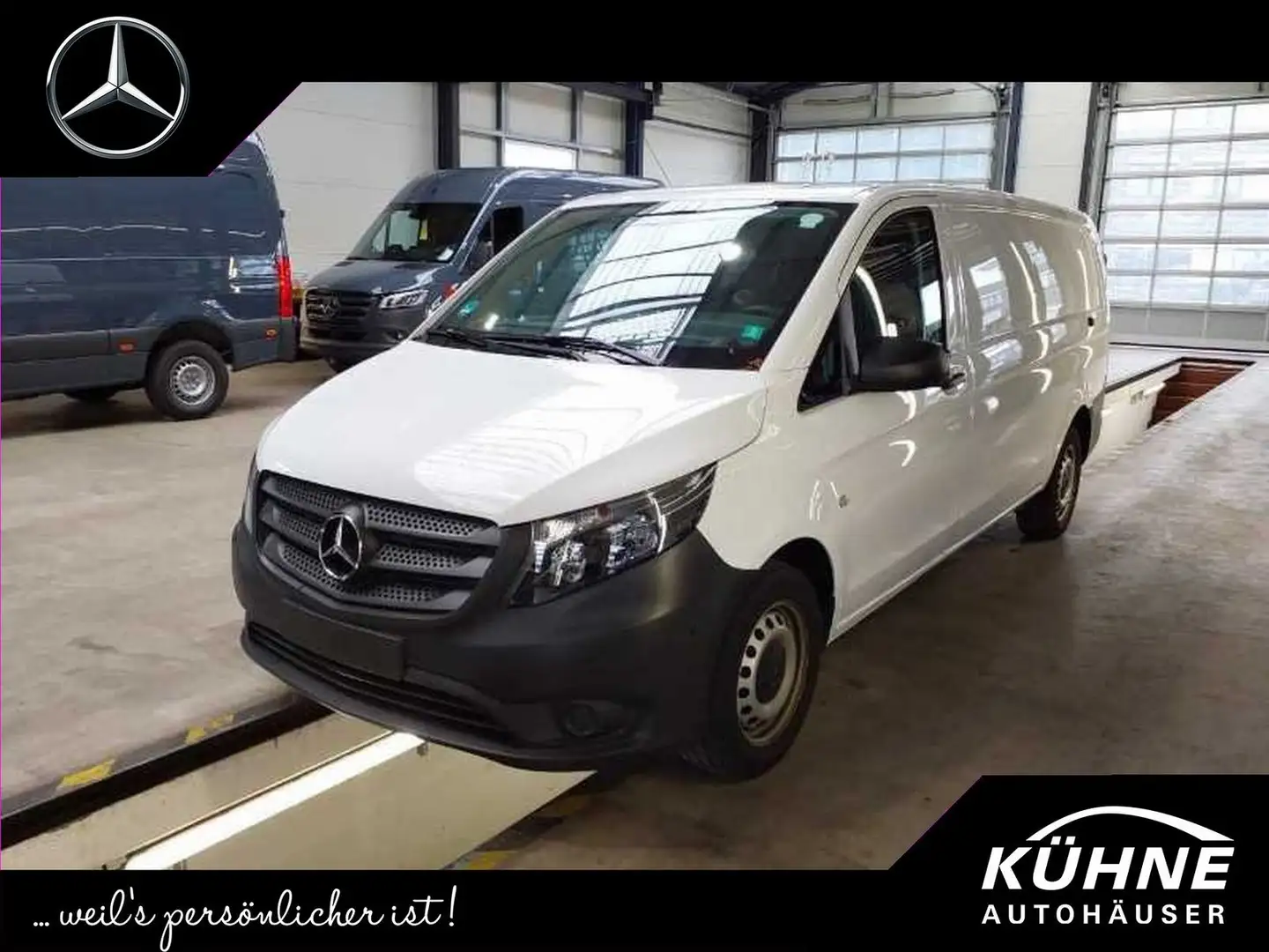 Mercedes-Benz Vito Kasten 116 CDI extralang Navi Kamera SHZ Weiß - 1
