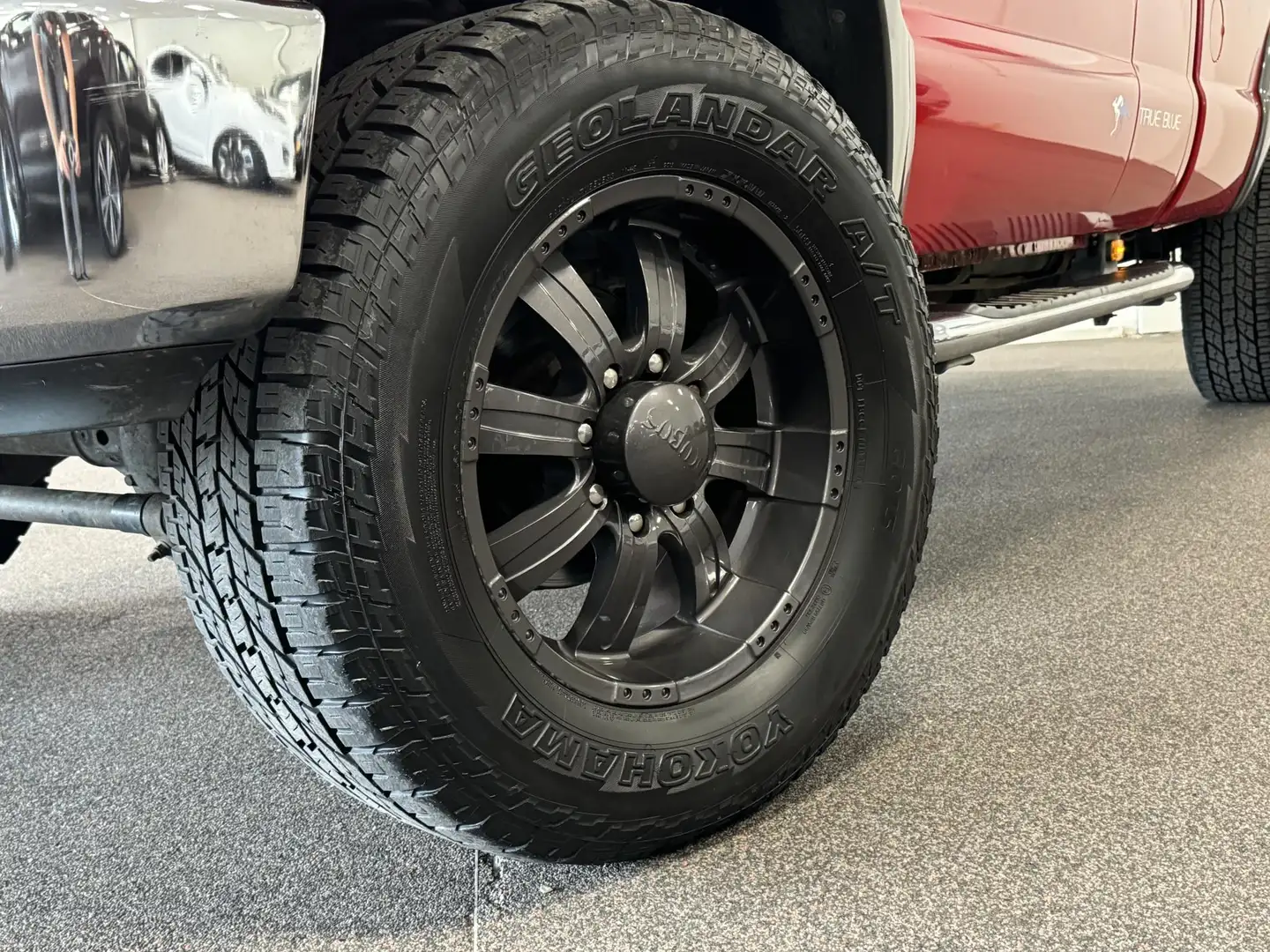 Ford F 250 6.4 SUPER DUTY, 4X4, LEER, NAVIGATIE, 355PK Roşu - 2