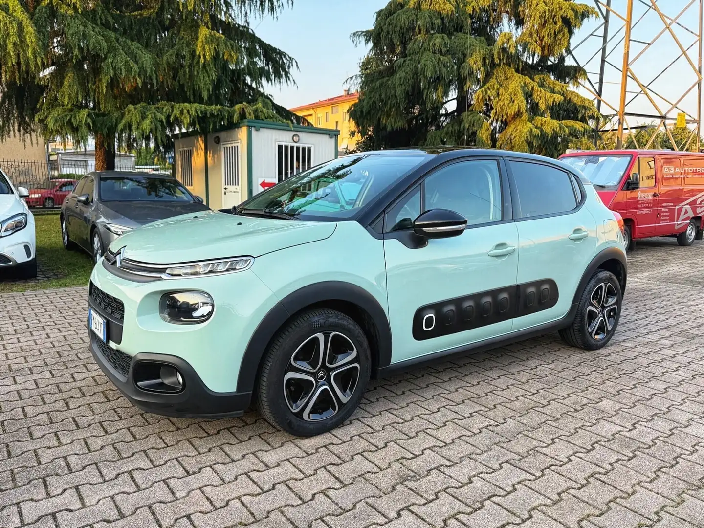 Citroen C3 PureTech 82 GPL TELECAMERA CRUISE SENSORI PDC OK N Verde - 1