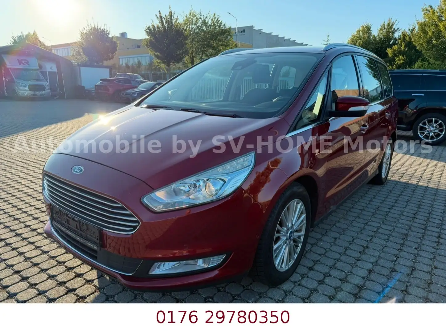 Ford Galaxy 2.0 TDCi*Titanium*AWD*7 Sitzer*Automatik Rot - 1