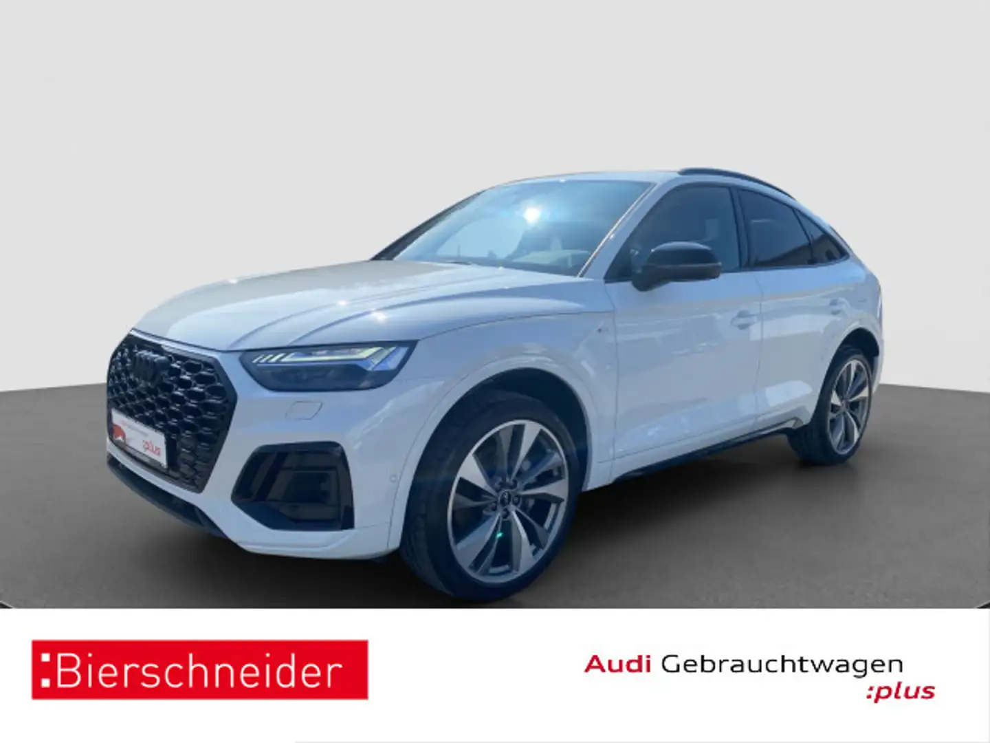 Audi Q5 55 TFSI e qu S-Line AHK MATRIX PANO Weiß - 1