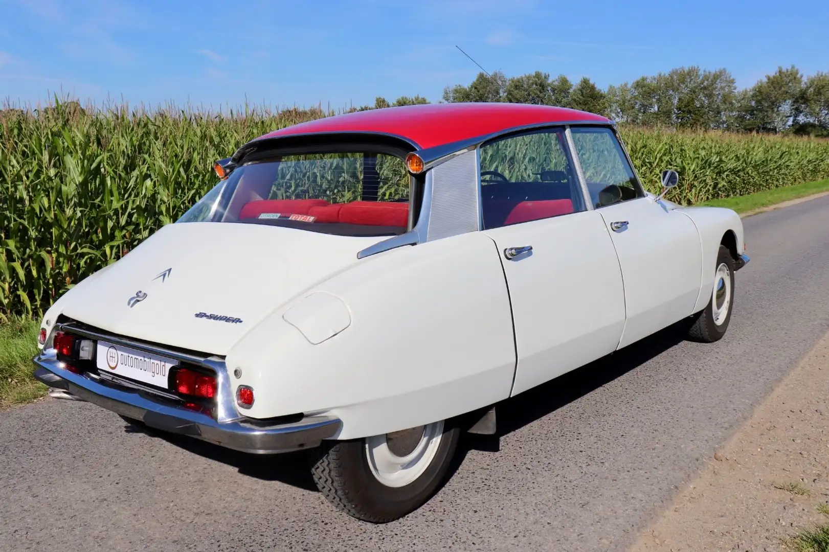 Citroen DS ID 20, D-Super, vieles Neu, TOP Oldtimer Wit - 2