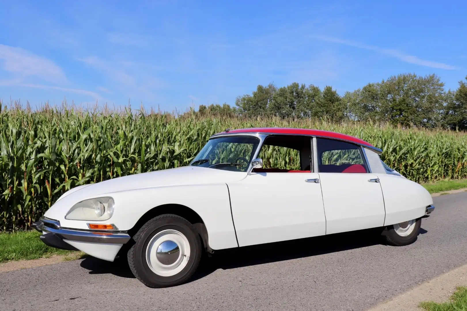 Citroen DS ID 20, D-Super, vieles Neu, TOP Oldtimer Wit - 1