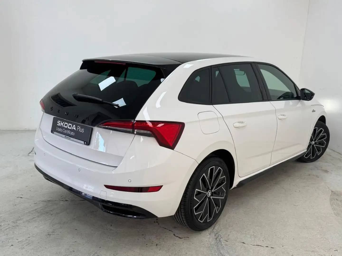 Skoda Scala 1.0 TSI 110 CV Monte Carlo (TETTO PAN.) Bianco - 2