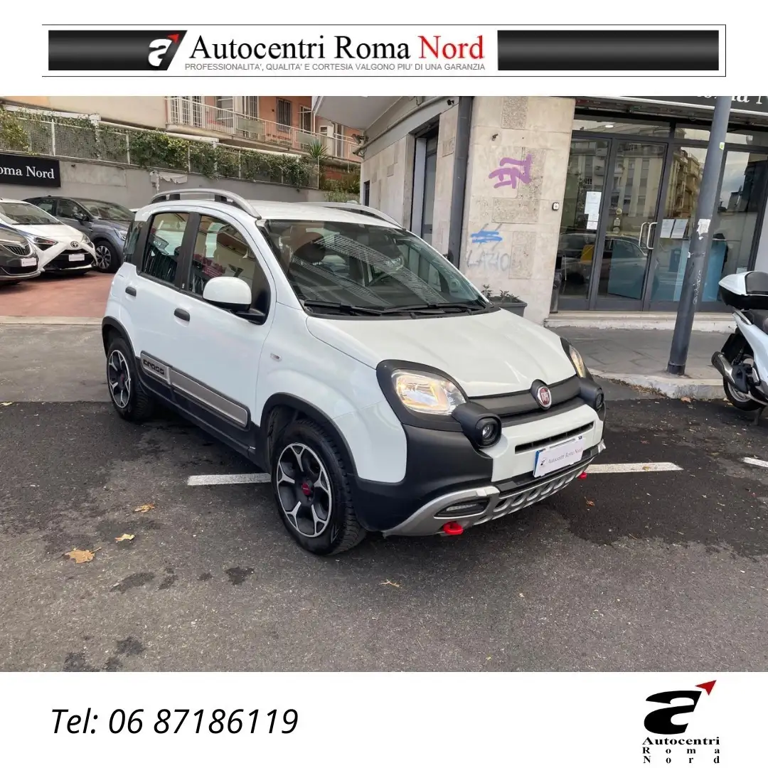 Fiat Panda Panda 1.0  hybrid Cross  5 POSTI BLOCK SHAFT Bianco - 1