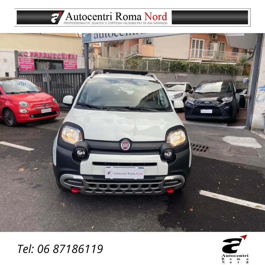 Fiat Panda Panda 1.0  hybrid Cross  5 POSTI BLOCK SHAFT Bianco - 2