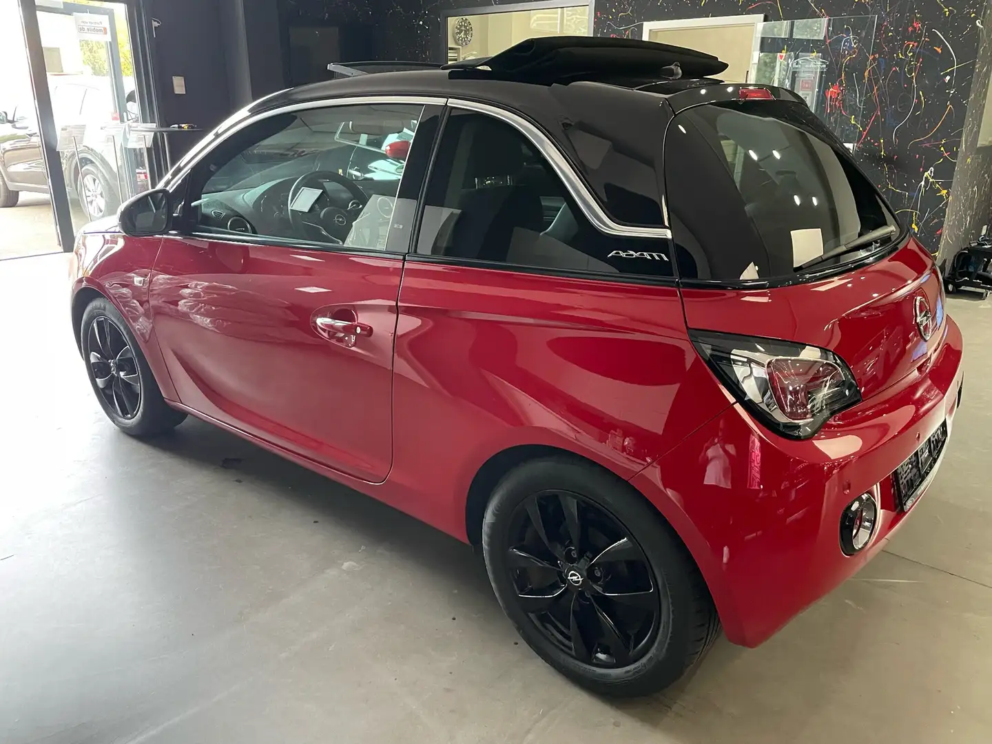 Opel Adam Open Air*Cabrio*SH*Klima*PDC*Chrome Paket*WinterP* Roşu - 2