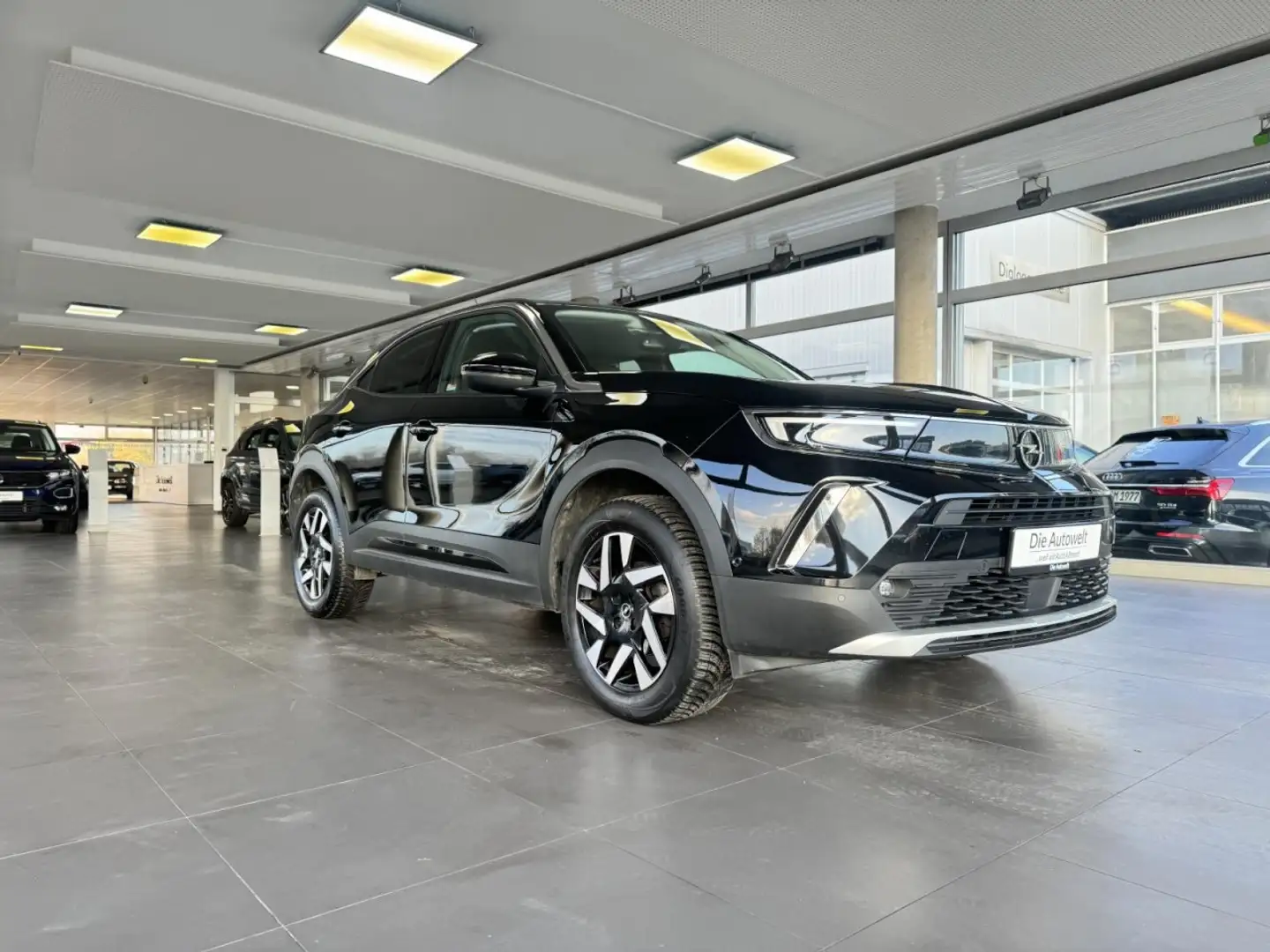 Opel Mokka Eleg. 1.2 AUT. GS-LINE NAVI LED GRA KAM Klima Zwart - 2