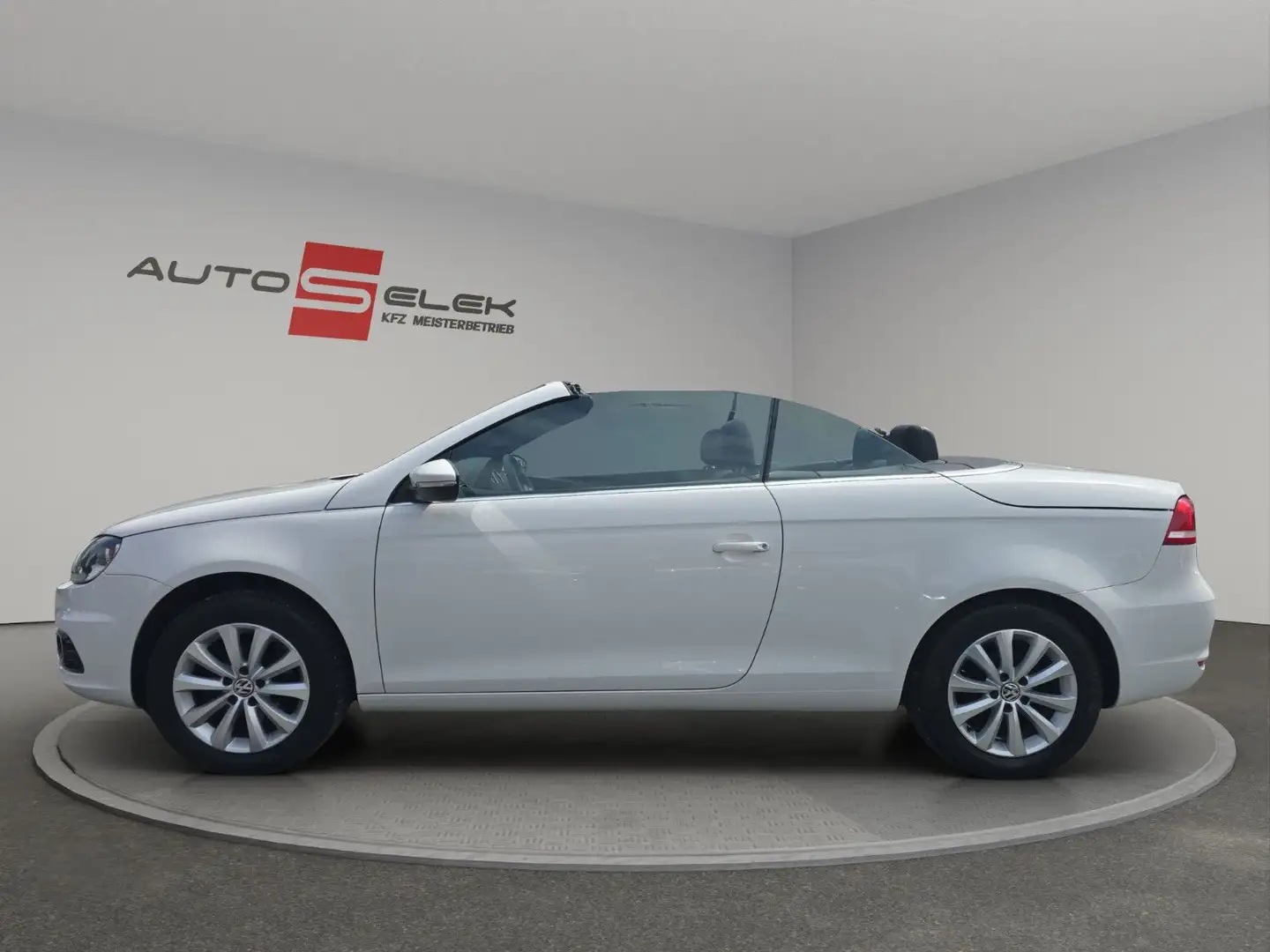 Volkswagen Eos Basis Aus 1.Hand Top Zustand Blanc - 2