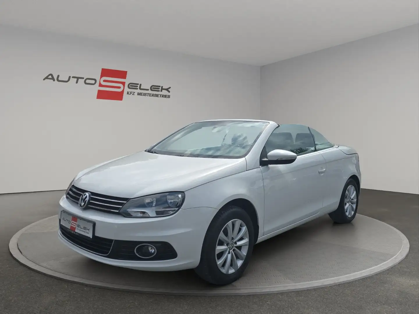 Volkswagen Eos Basis Aus 1.Hand Top Zustand Blanc - 1