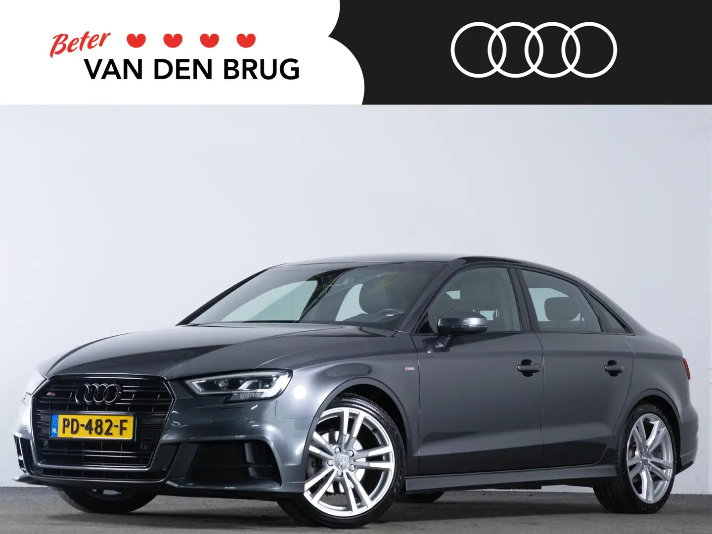 Audi A3 Limousine S-Line 1.4 TFSI 150 PK | LED | Navigatie Grijs - 1