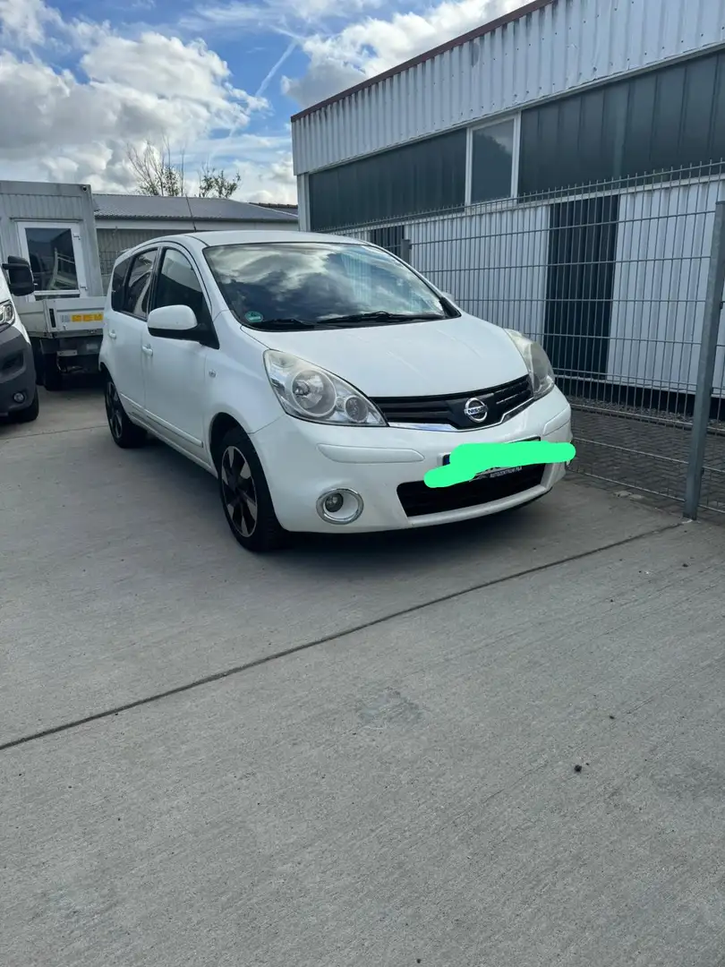 Nissan Note 1.4 visia Weiß - 2