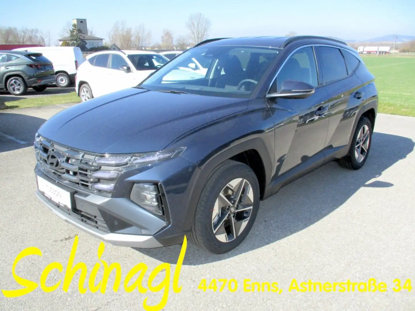 Hyundai TUCSON NX4 GO 1,6 T-GDi HEV 2WD AT t6hg1 Blau - 1