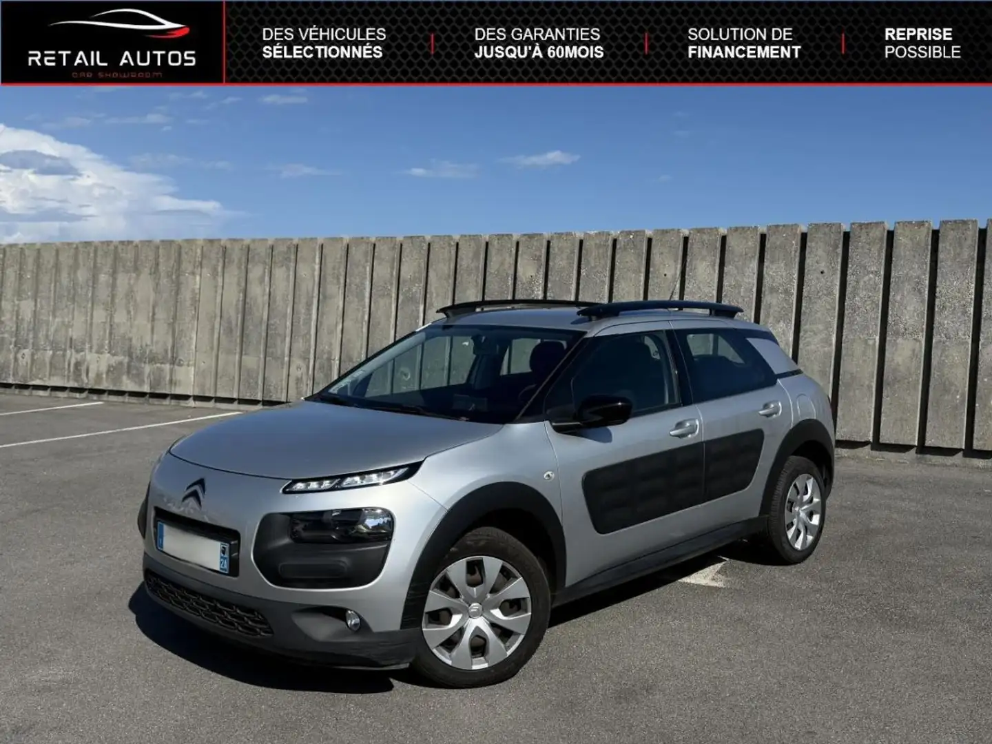 Citroen C4 Cactus PureTech 82ch Live Gris - 1