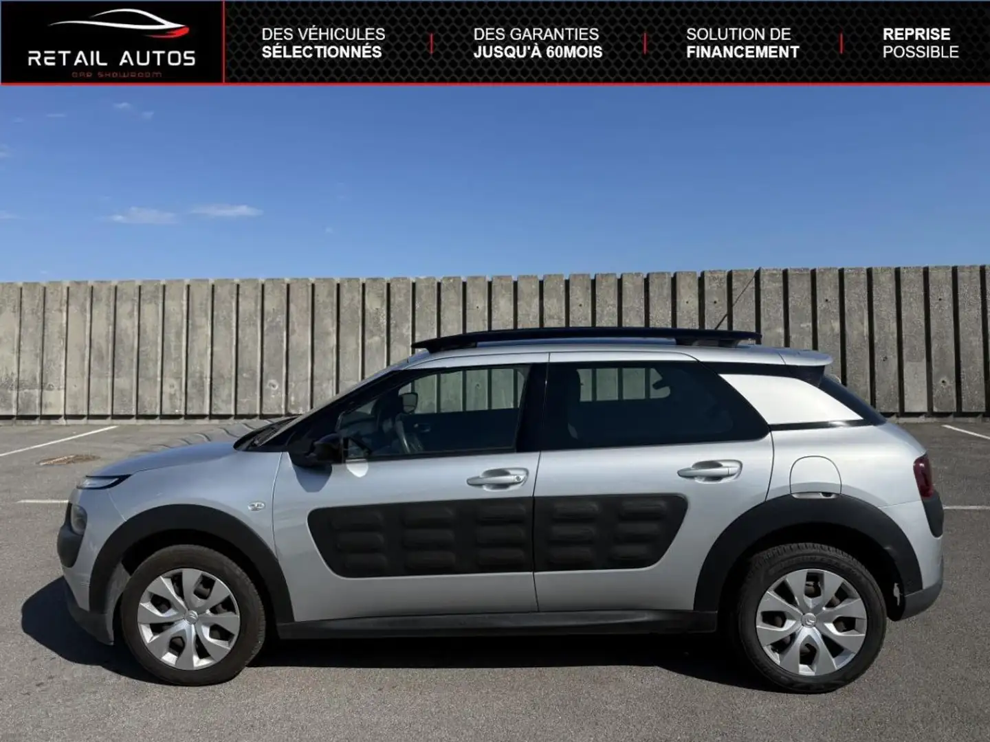 Citroen C4 Cactus PureTech 82ch Live Gris - 2