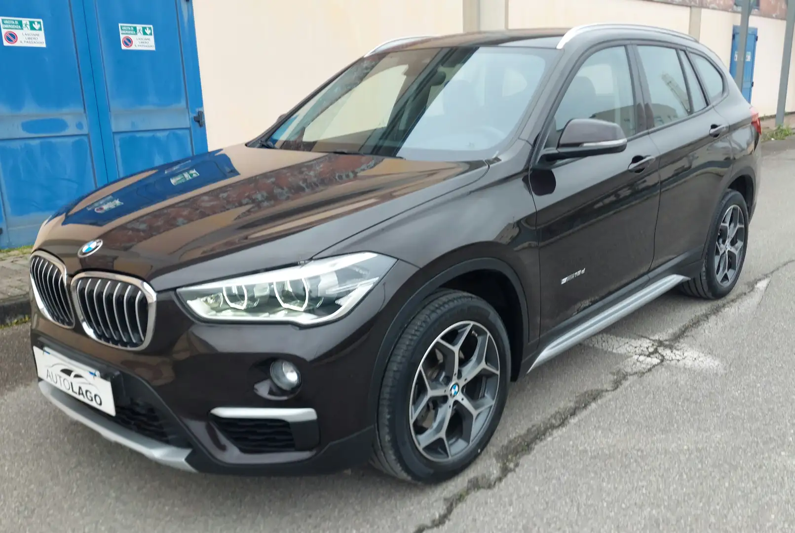 BMW X1 sdrive18d xLine auto Marrone - 2