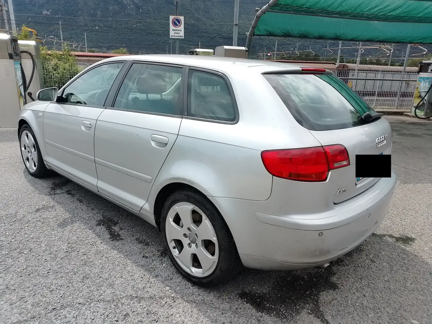 Audi A3 A3 Sportback 2.0 tdi Ambition quattro Argento - 2