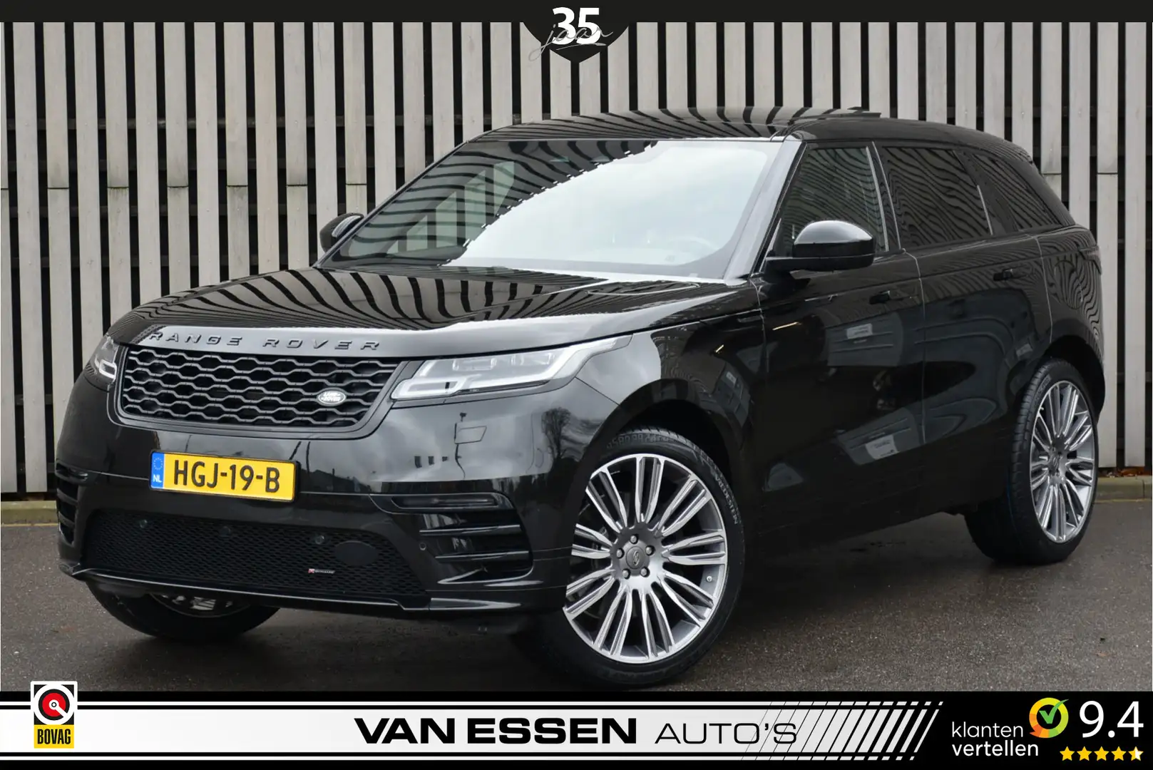 Land Rover Range Rover Velar 2.0 P400e R-Dynamic SE Pano Leder Camera Stoel/Stu Zwart - 1