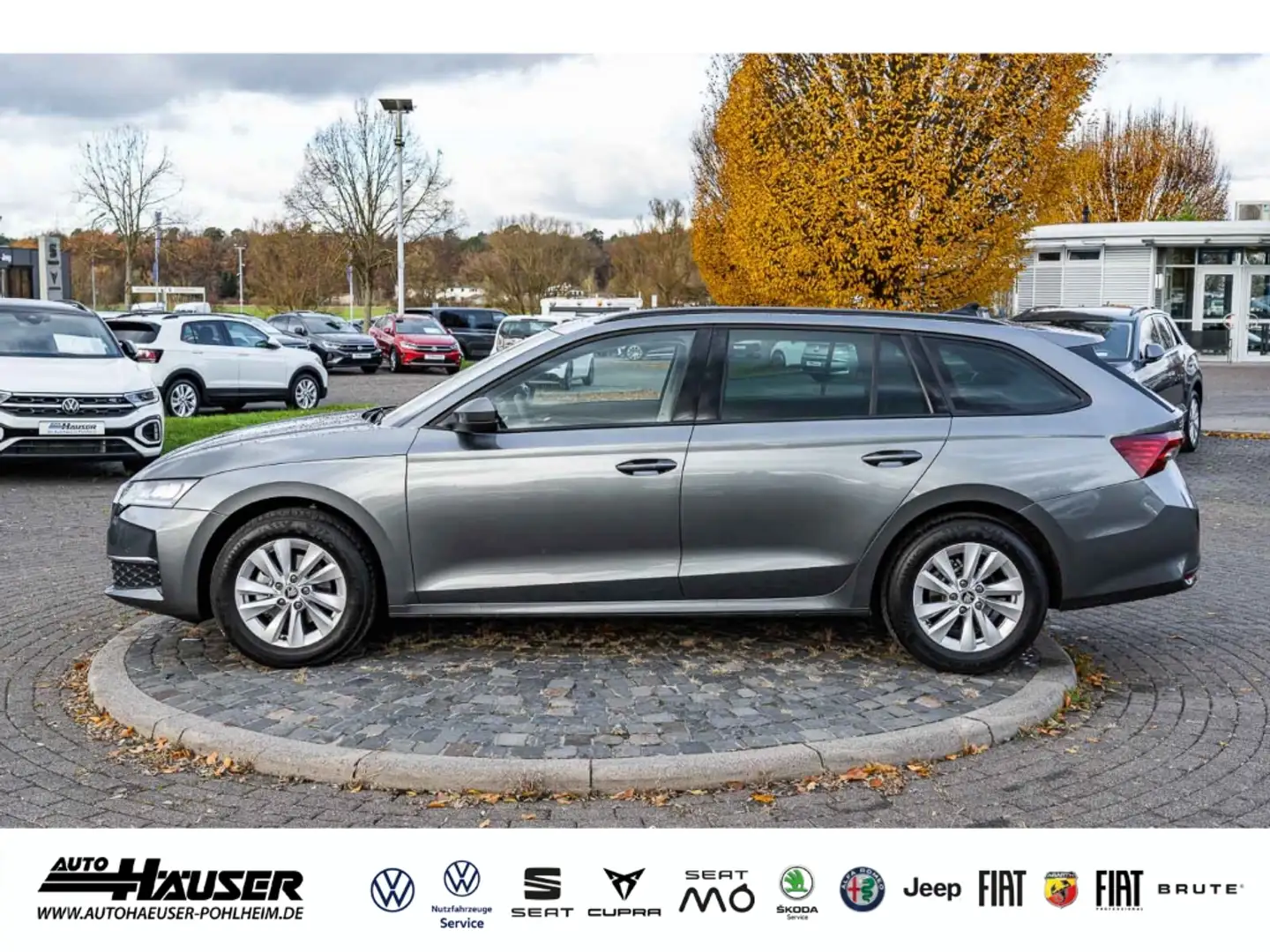 Skoda Octavia Combi Selection 1.5 TSI DSG NAVI KAMERA PDC TEMPOM Grau - 2