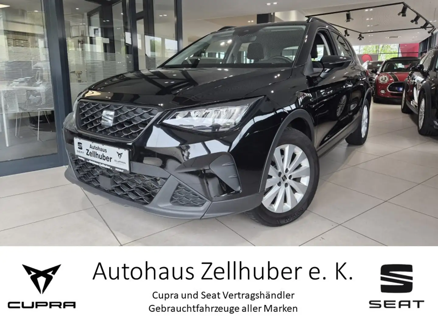 SEAT Arona 1.0 TSI Style *Full-Link*LED*Sitzhzg* Schwarz - 1
