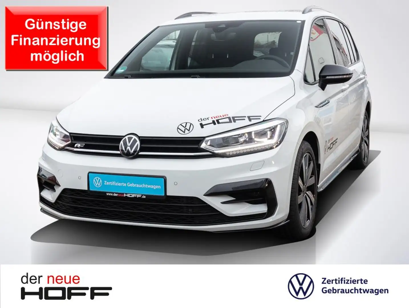 Volkswagen Touran 1.5 TSI DSG R-Line BLACKSTYLE AHK 7Sitzer Blanc - 1