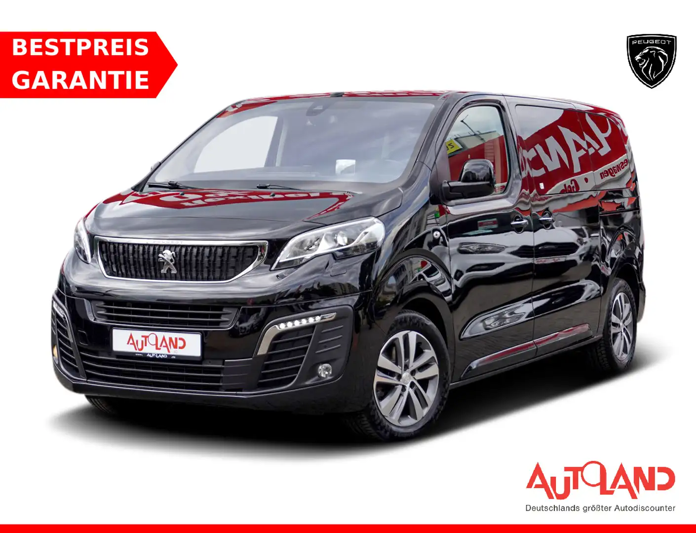 Peugeot Traveller 2.0 Blue-HDi Business VIP L2 Aut. AHK Zwart - 1