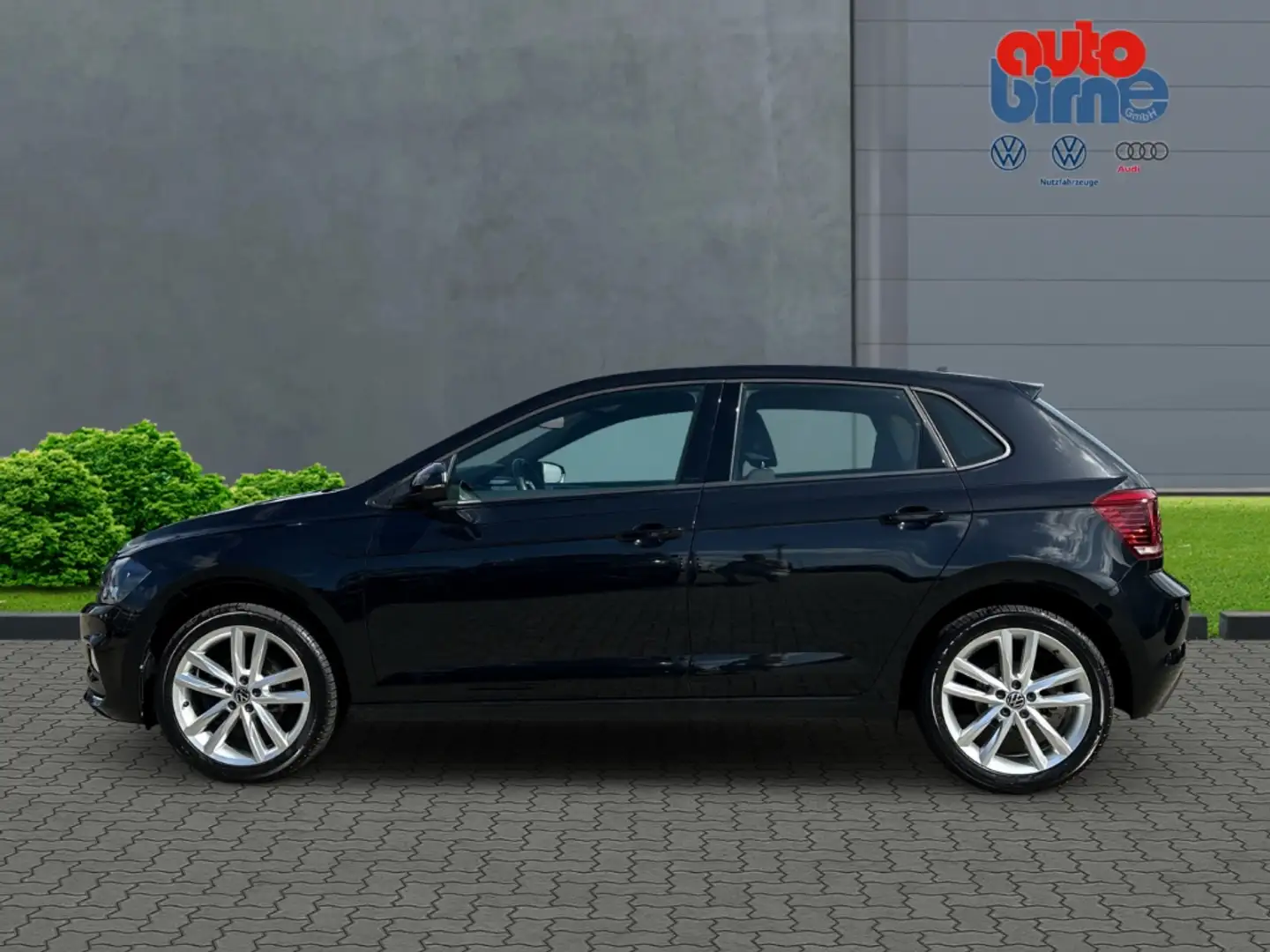 Volkswagen Polo VI Highline 1.0 TSI El. Panodach Navi 2-Zonen-Klim Schwarz - 2