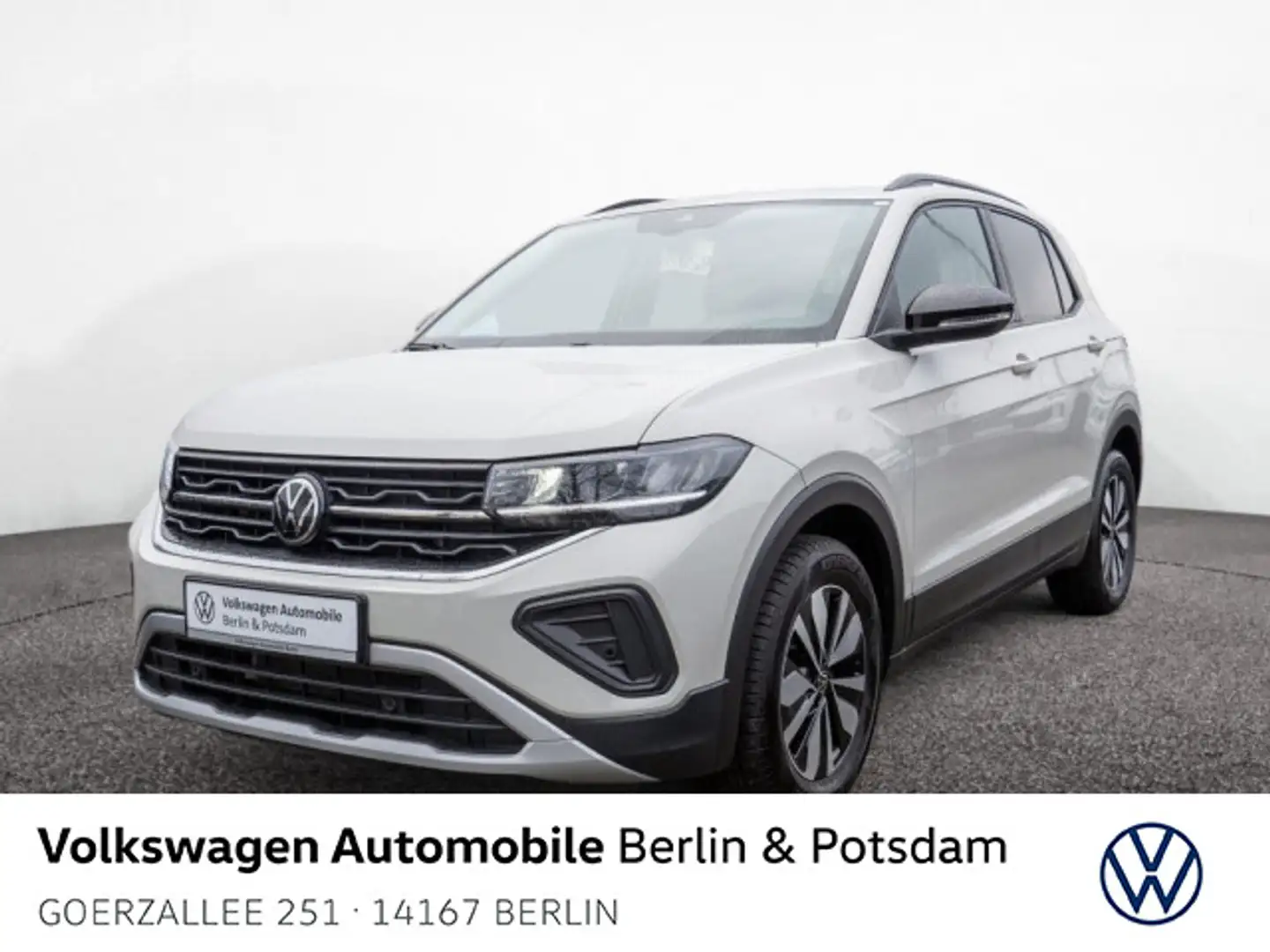Volkswagen T-Cross 1.0 TSI DSG Goal App-Connect LED SHZ Grau - 1