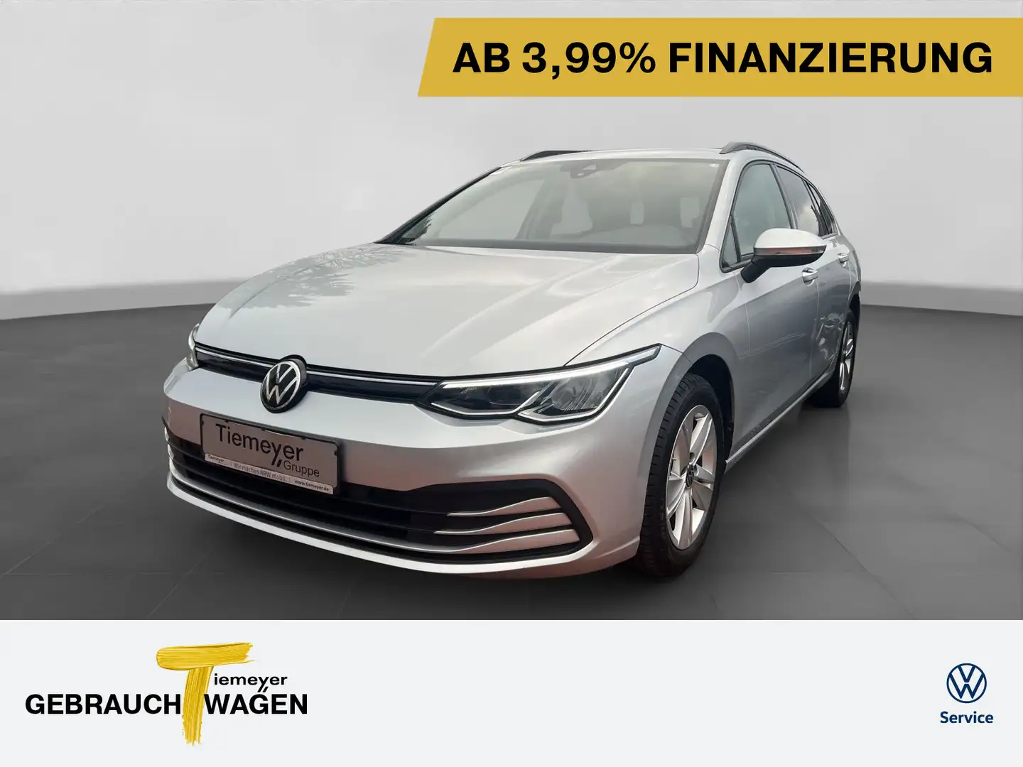 Volkswagen Golf Variant 2.0 TDI DSG LIFE LED NAVI ACC Silber - 1