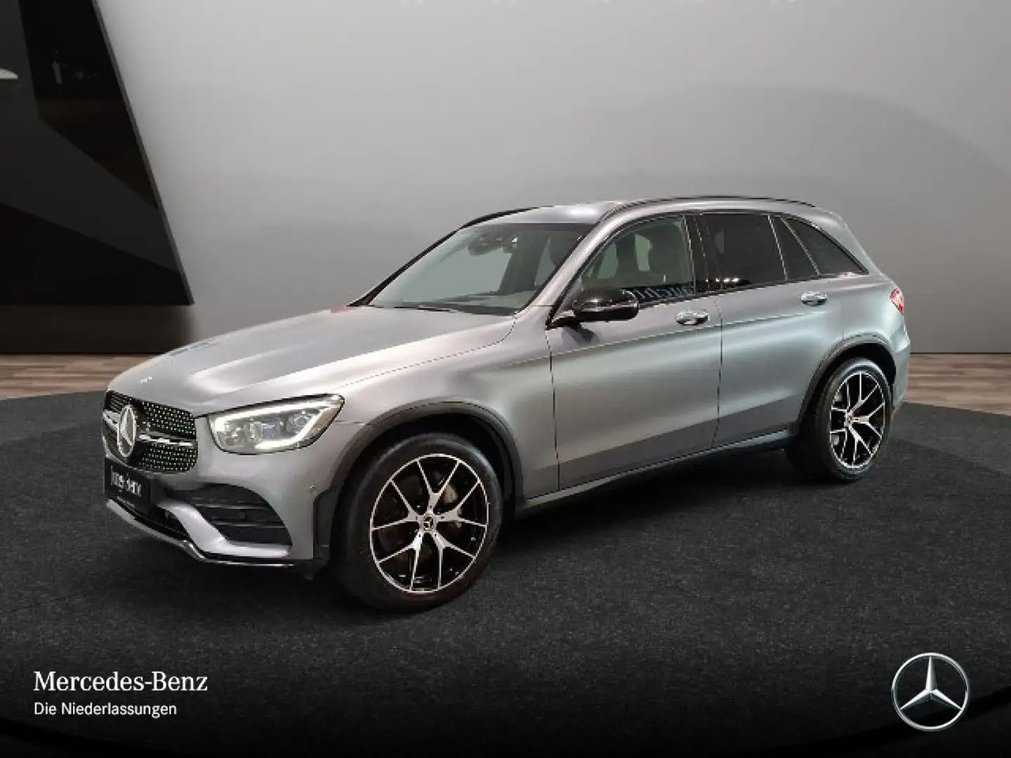 Mercedes-Benz GLC 300 4M AMG+NIGHT+360+MULTIBEAM+BURMESTER+HUD Grau - 2