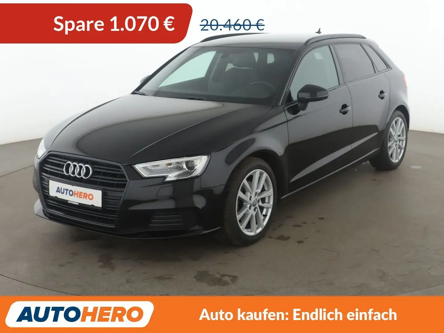 Audi 1.5 TSI ACT sport*NAVI*PDC*SHZ*TEMPO* Noir - 1