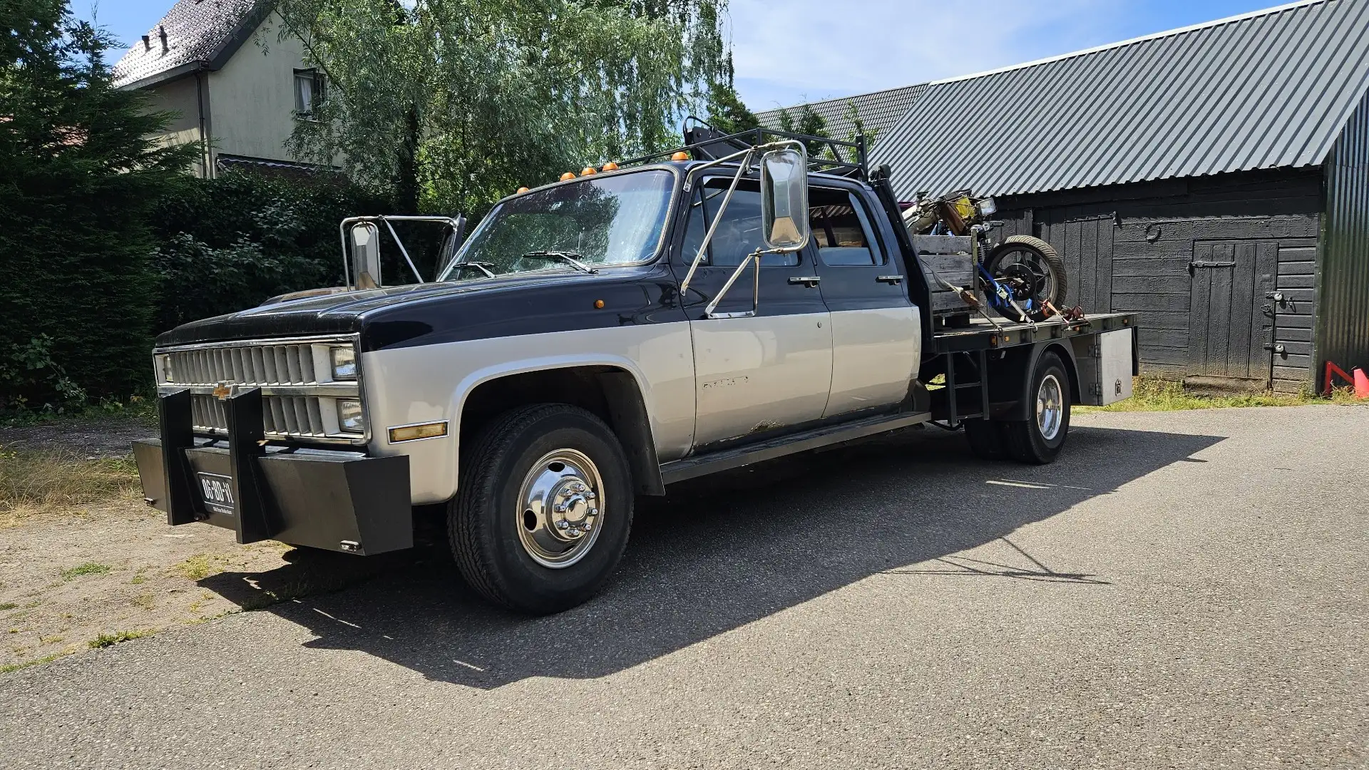 Chevrolet S-10 r3500 crewcab dually Schwarz - 1