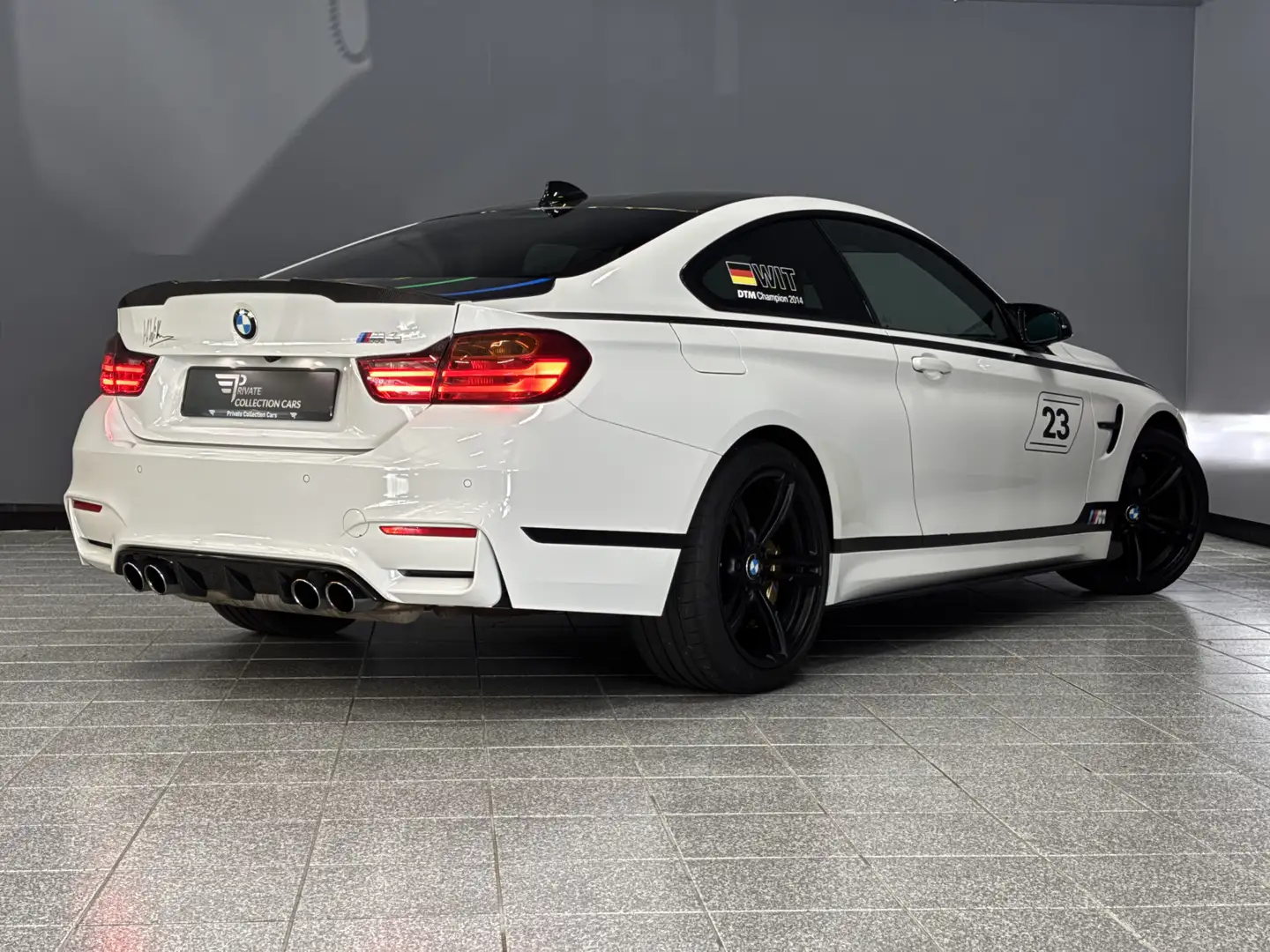 BMW M4 DTM Champion Edition 2014 nr. 21 / 23 Marco Wittma Blanc - 2