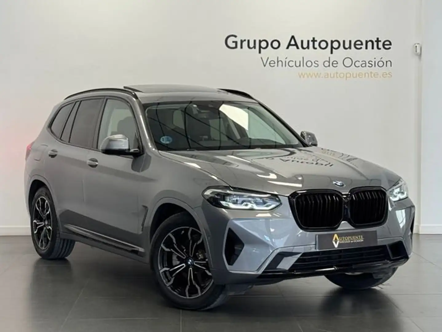 BMW X3 XLINE 20D XDRIVE Gris - 1